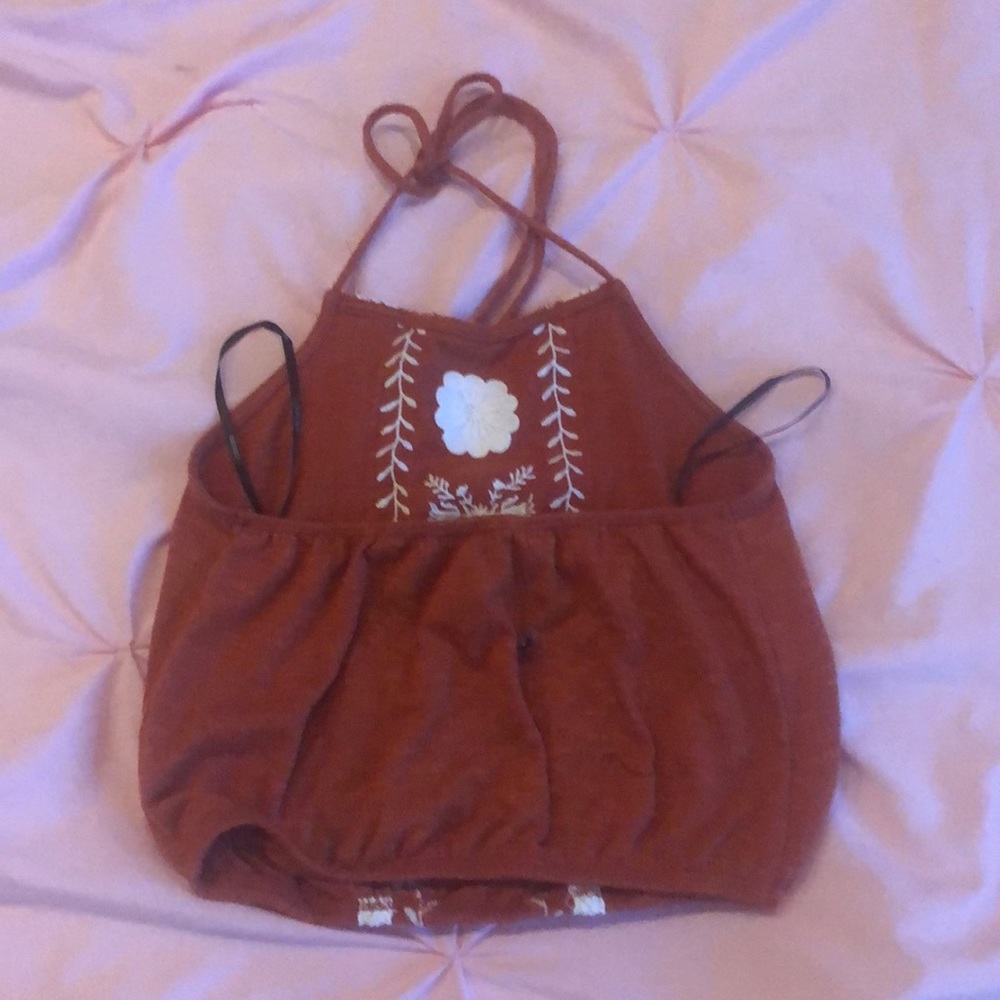 halter crop top - Picture 2 of 3